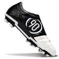 T90 Series Firm Ground FG Soccer Boots - White/Black