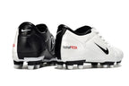 T90 Series Firm Ground FG Soccer Boots - White/Black