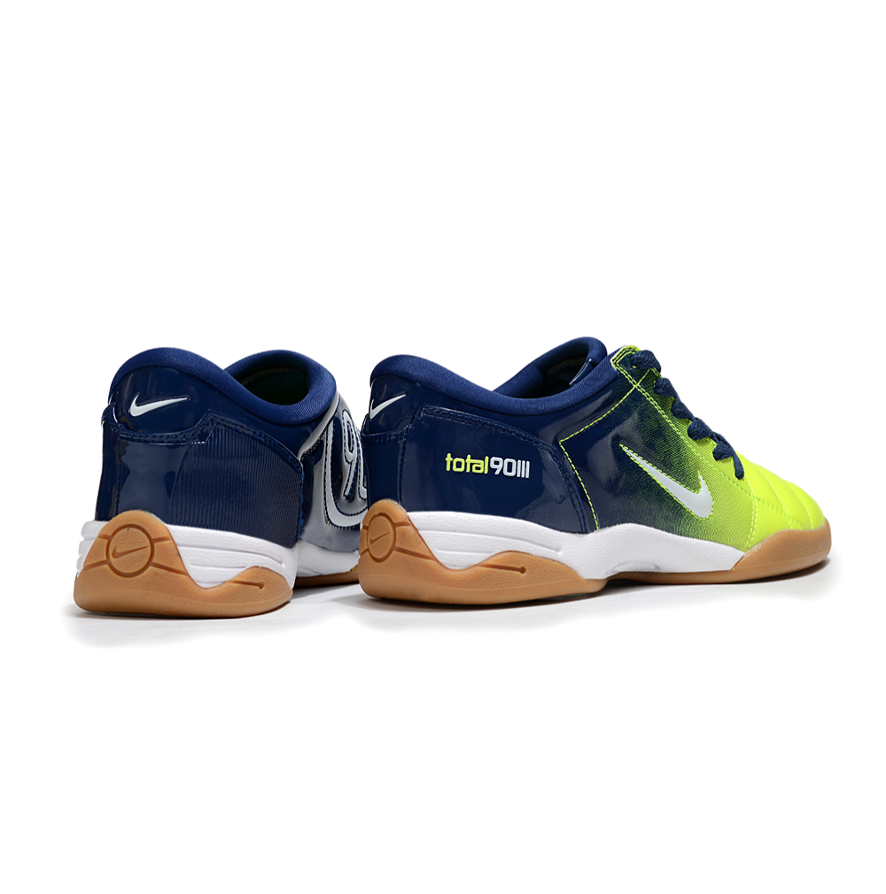 T90 Series IC Indoor Multi Ground MD Sole Soccer Shoes - Atomic Green/Blue Void/White