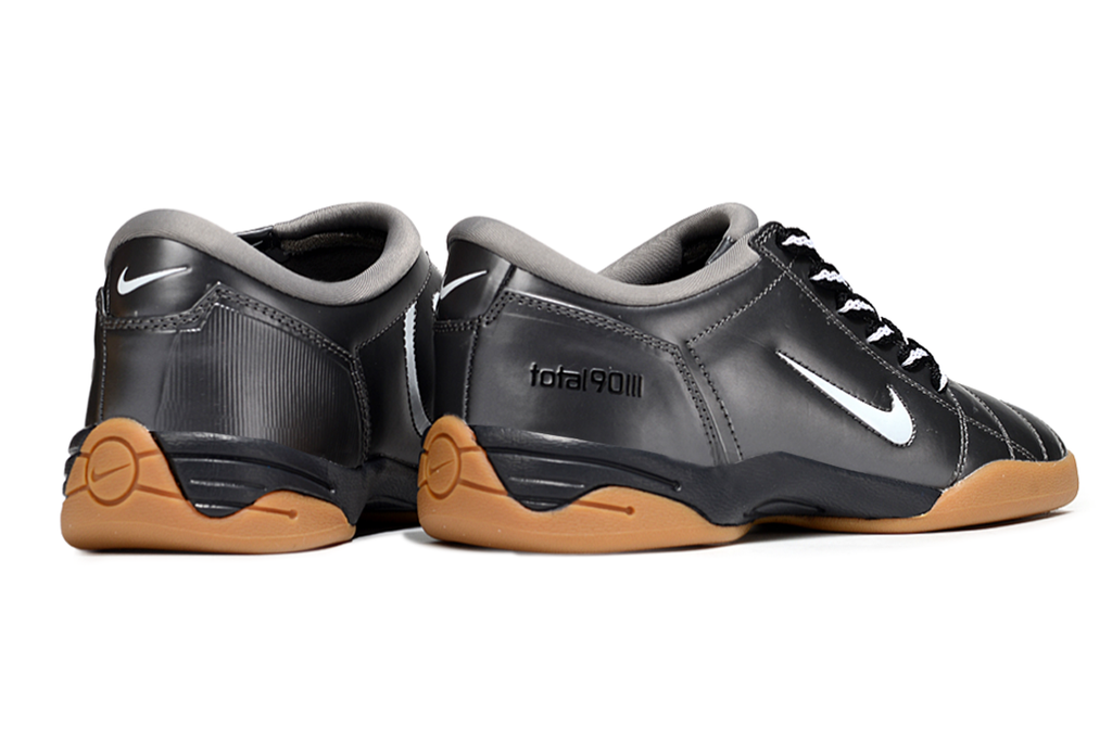 T90 Series IC Indoor Multi Ground MD Sole Soccer Shoes - Black/Coconut Milk/Brown