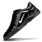 T90 Series IC Indoor Multi Ground MD Sole Soccer Shoes - Black/Metallic Silver