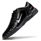 T90 Series IC Indoor Multi Ground MD Sole Soccer Shoes - Black/Metallic Silver/Black