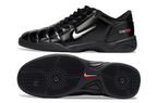 T90 Series IC Indoor Multi Ground MD Sole Soccer Shoes - Black/Metallic Silver/Black