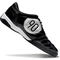 T90 Series IC Indoor Multi Ground MD Sole Soccer Shoes - Black/Metallic Silver/White