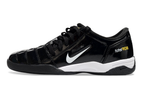 T90 Series IC Indoor Multi Ground MD Sole Soccer Shoes - Black/Metallic Silver/White