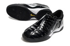 T90 Series IC Indoor Multi Ground MD Sole Soccer Shoes - Black/Metallic Silver/White