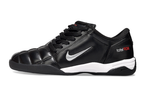 T90 Series IC Indoor Multi Ground MD Sole Soccer Shoes - Black/White/Metallic Silver