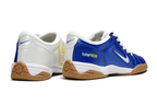 T90 Series IC Indoor Multi Ground MD Sole Soccer Shoes - Blue Void/White/Gold/Brown