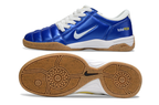 T90 Series IC Indoor Multi Ground MD Sole Soccer Shoes - Blue Void/White/Gold/Brown