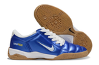 T90 Series IC Indoor Multi Ground MD Sole Soccer Shoes - Blue Void/White/Gold/Brown