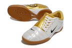 T90 Series IC Indoor Multi Ground MD Sole Soccer Shoes - Gold/White/Black/Brown