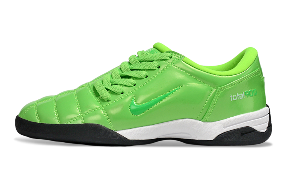 T90 Series IC Indoor Multi Ground MD Sole Soccer Shoes - Green/White/Black
