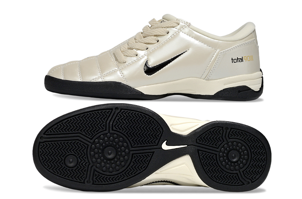 T90 Series IC Indoor Multi Ground MD Sole Soccer Shoes - Light Orewood Brown/Black