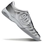 T90 Series IC Indoor Multi Ground MD Sole Soccer Shoes - Metallic Platinum/Gray