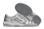 T90 Series IC Indoor Multi Ground MD Sole Soccer Shoes - Metallic Platinum/Gray