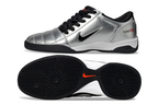 T90 Series IC Indoor Multi Ground MD Sole Soccer Shoes - Metallic Silver/Black/White