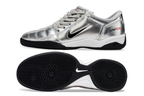 T90 Series IC Indoor Multi Ground MD Sole Soccer Shoes - Metallic Silver/White/Black