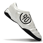 T90 Series IC Indoor Multi Ground MD Sole Soccer Shoes - Off White/Light Silver/Black