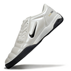 T90 Series IC Indoor Multi Ground MD Sole Soccer Shoes - Off White/Light Silver/Black