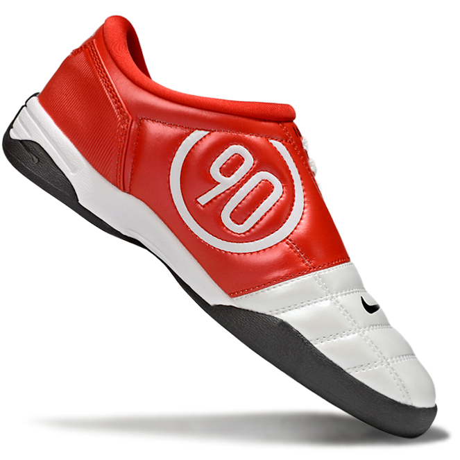 T90 Series IC Indoor Multi Ground MD Sole Soccer Shoes - Orange/White