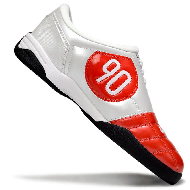 T90 Series IC Indoor Multi Ground MD Sole Soccer Shoes - Orange/White/Black