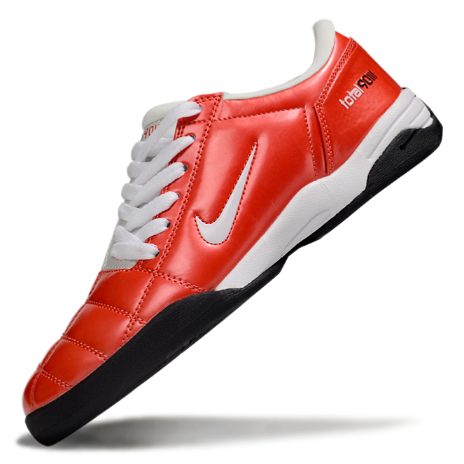 T90 Series IC Indoor Multi Ground MD Sole Soccer Shoes - Orange/White/Black
