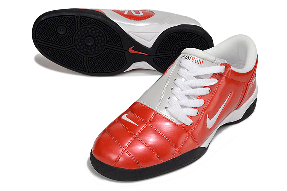 T90 Series IC Indoor Multi Ground MD Sole Soccer Shoes - Orange/White/Black