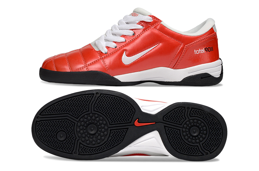T90 Series IC Indoor Multi Ground MD Sole Soccer Shoes - Orange/White/Black