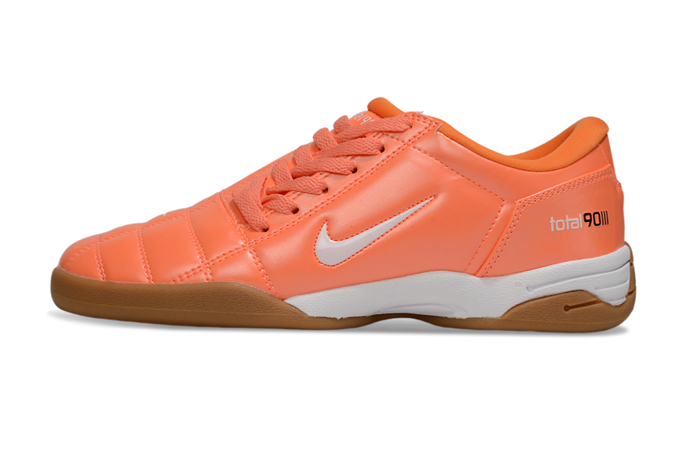 T90 Series IC Indoor Multi Ground MD Sole Soccer Shoes - Orange/White/Brown