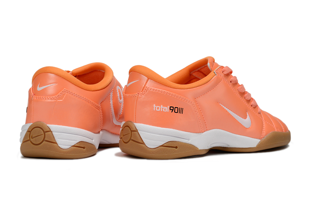 T90 Series IC Indoor Multi Ground MD Sole Soccer Shoes - Orange/White/Brown