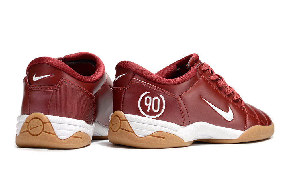 T90 Series IC Indoor Multi Ground MD Sole Soccer Shoes - Team Red/White/Brown