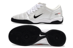 T90 Series IC Indoor Multi Ground MD Sole Soccer Shoes - White/Black/Orange