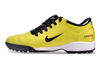 T90 Series MD Turf Soccer Shoes with Grass Spikes - Black/Yellow/White