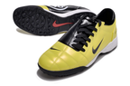 T90 Series MD Turf Soccer Shoes with Grass Spikes - Black/Yellow/White