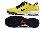 T90 Series MD Turf Soccer Shoes with Grass Spikes - Black/Yellow/White