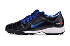 T90 Series MD Turf Soccer Shoes with Grass Spikes - Blue Void/Black/White