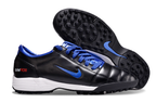 T90 Series MD Turf Soccer Shoes with Grass Spikes - Blue Void/Black/White