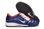 T90 Series MD Turf Soccer Shoes with Grass Spikes - Blue Void/Orange/White/Black