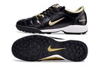 T90 Series MD Turf Soccer Shoes with Grass Spikes - Gold/Black/White
