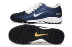 T90 Series MD Turf Soccer Shoes with Grass Spikes - Navy/White/Yellow/Black