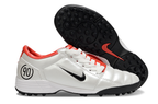 T90 Series MD Turf Soccer Shoes with Grass Spikes - Orange/White/Black