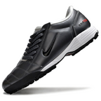 T90 Series MD Turf Soccer Shoes with Grass Spikes - Smoke Grey/Black/White
