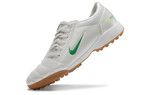 T90 Series MD Turf Soccer Shoes with Grass Spikes - White/Yellow/Green/Brown