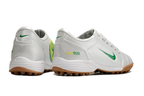 T90 Series MD Turf Soccer Shoes with Grass Spikes - White/Yellow/Green/Brown