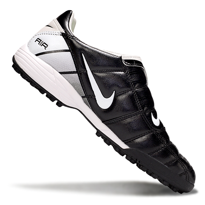 T90 Series Spiked Turf TF Soccer Shoes - Black/Gray/White