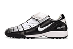 T90 Series Spiked Turf TF Soccer Shoes - Black/Gray/White