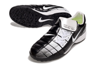 T90 Series Spiked Turf TF Soccer Shoes - Black/Gray/White