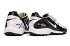 T90 Series Spiked Turf TF Soccer Shoes - Black/Gray/White