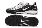 T90 Series Spiked Turf TF Soccer Shoes - Black/Gray/White