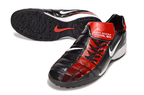 T90 Series Spiked Turf TF Soccer Shoes - Black/Red/White